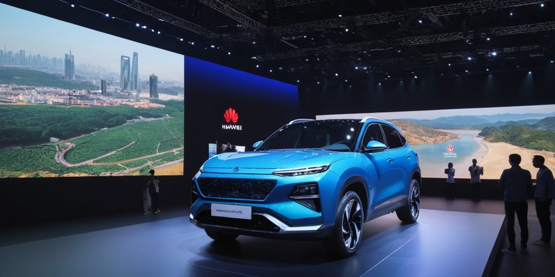 Huawei представляет доступный электромобиль Shangjie за $20 000 в партнерстве с SAIC Motor