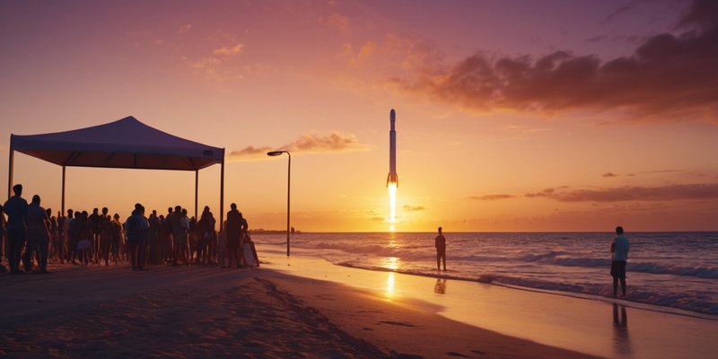 SpaceX может получить контроль над закрытием пляжей и дорог в Техасе для запусков ракет