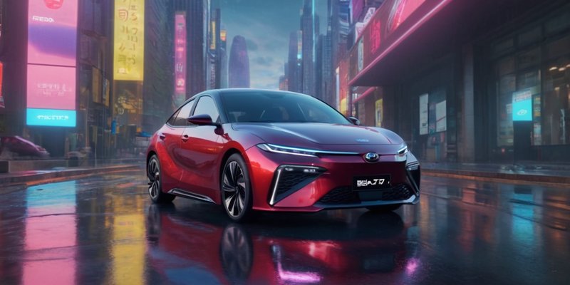 Huawei и Toyota объединили усилия: Электрический седан bZ7 получил платформу HarmonyOS
