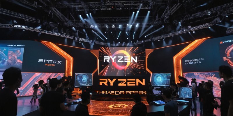 AMD представила Ryzen Threadripper 9000 с до 96 ядер на Computex 2025