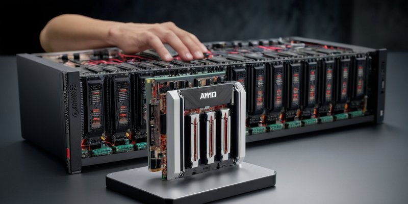 AMD продает серверный бизнес ZT Systems компании Sanmina за $3 млрд