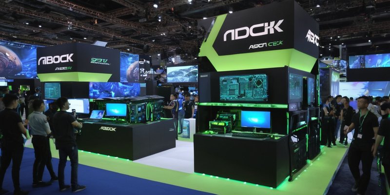 ASRock Rack представила серверы NVIDIA HGX B300 и систему XGMRACK GB300 NVL72 на Computex 2025