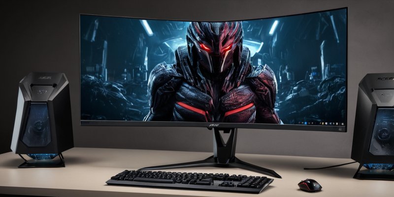 Acer представила пять новых игровых мониторов с QD-OLED и 4K экранами