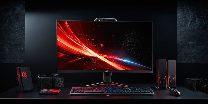 Acer представила умные геймерские мониторы Nitro с встроенным Google TV