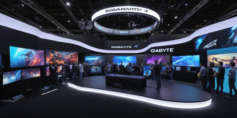 Gigabyte представила игровые мониторы с панелями QD-OLED и IPS на Computex 2025