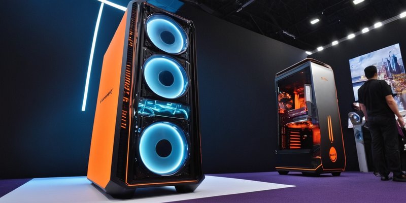 InWin представила метровый футуристический корпус ChronoMancy и другие новинки на Computex 2025