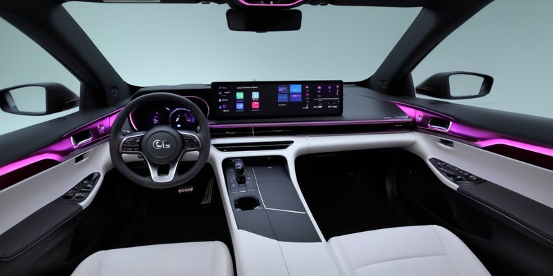 LG Представила Инновационный Автомобильный Дисплей: Растягивающийся Экран с Физическими Кнопками
