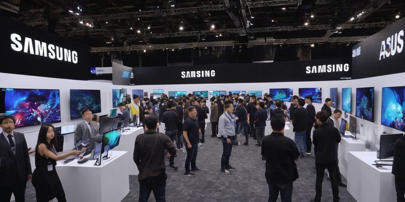 OLED-мониторы: Поставки взлетели на 175 %, Asus сокращает отставание от Samsung