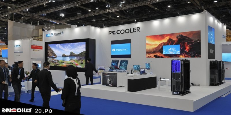 PCCooler представила башенные кулеры RZ820 Display и RZ620 Display с встроенными дисплеями на Computex 2025
