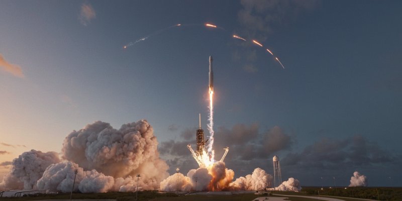 SpaceX успешно запустила ещё 28 спутников Starlink, увеличив орбитальную группировку до более чем 7000 аппаратов