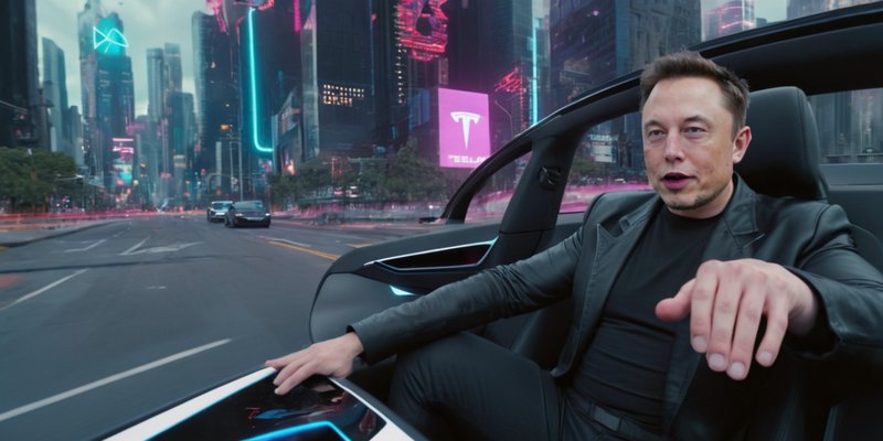 Илон Маск лоббирует законодателей для развития беспилотных автомобилей