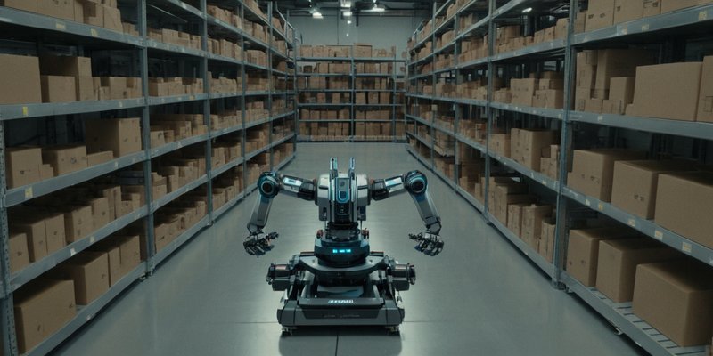 Новый робот Amazon Vulcan с «чувством» осязания революционизирует складскую логистику