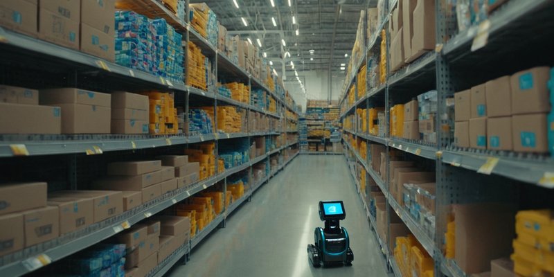 Новый робот Amazon с чувством осязания оптимизирует складские процессы и сокращает время подготовки заказов