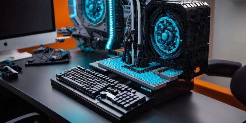 Alienware выпустила эксклюзивный конструктор Lego в виде игрового ПК Area 51