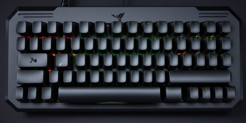 Razer представила первую механическую клавиатуру без клавиш BlackWidow V4 75% Barebones