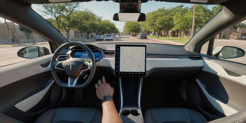 Tesla запускает Robotaxi с человеком-наблюдателем на борту в Остине