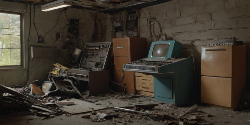 Пользователь Reddit нашел уникальную панель управления компьютером RCA 1966 года в обрушившемся гараже