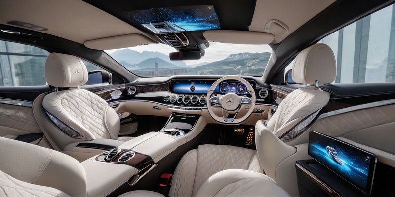 Samsung Display оснастит флагманские Mercedes-Maybach S-Class 2028 года передовыми OLED-дисплеями