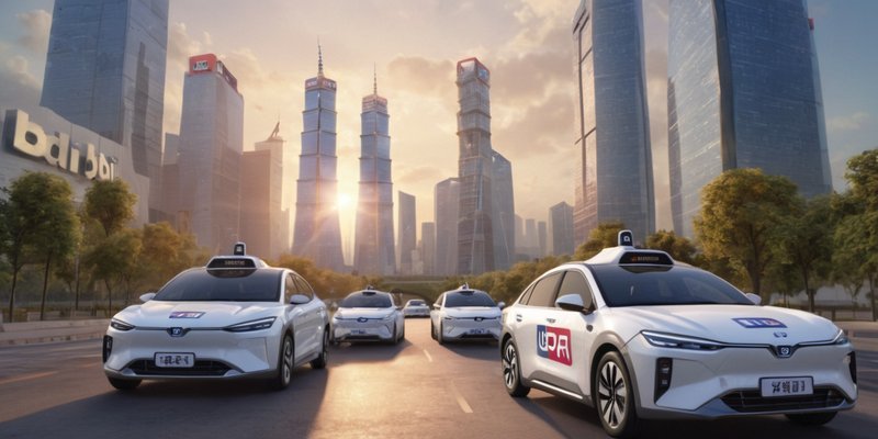 Uber укрепляет позиции на рынке автономных такси, заключив партнерство с Baidu