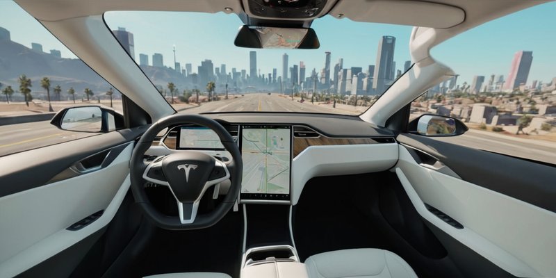Илон Маск анонсировал видеоигры на автопилоте Tesla: владельцы смогут играть во время поездки