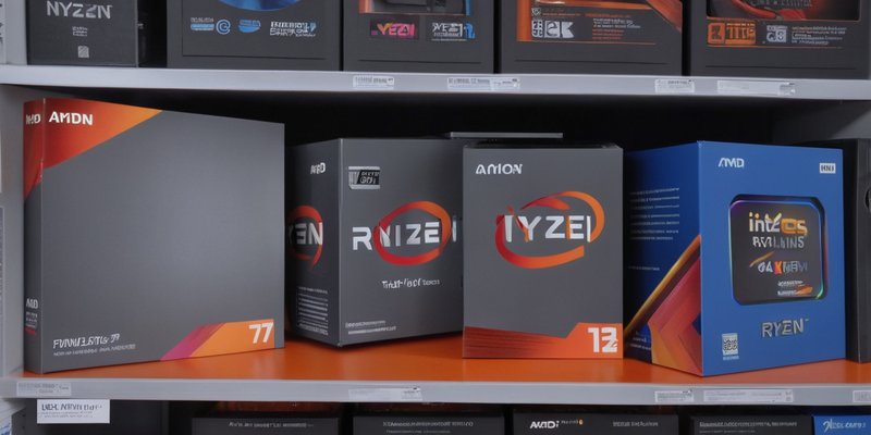 ### Продажи процессоров в Германии: AMD опережает Intel с соотношением 11 к 1