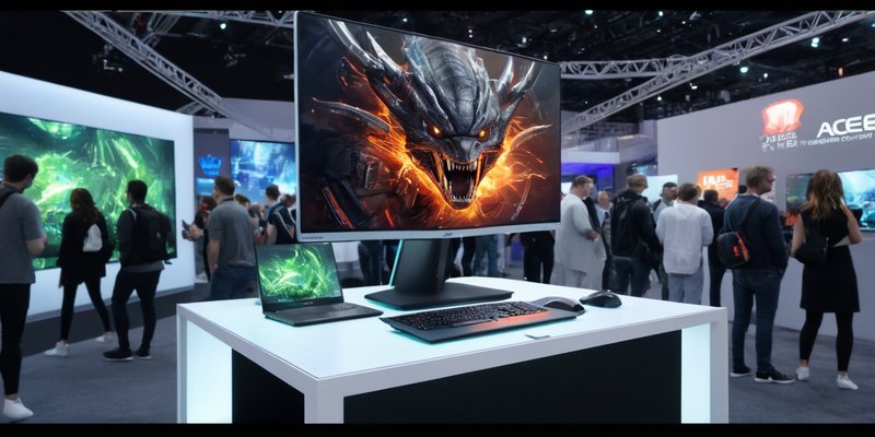 Acer представила новые игровые устройства на IFA 2025: 18-дюймовый ноутбук с ИИ и монитор с частотой обновления 720Hz