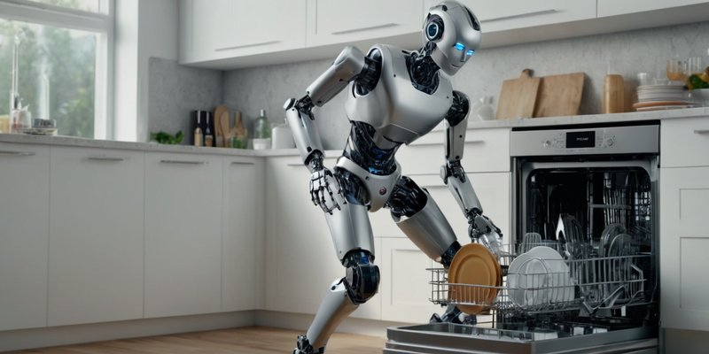 Человекоподобный робот Figure 02 научился мыть посуду благодаря обновленной модели VLA Helix AI